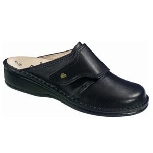 Finn Comfort Aussee Mule Black Clog Slide Sandals Shoes